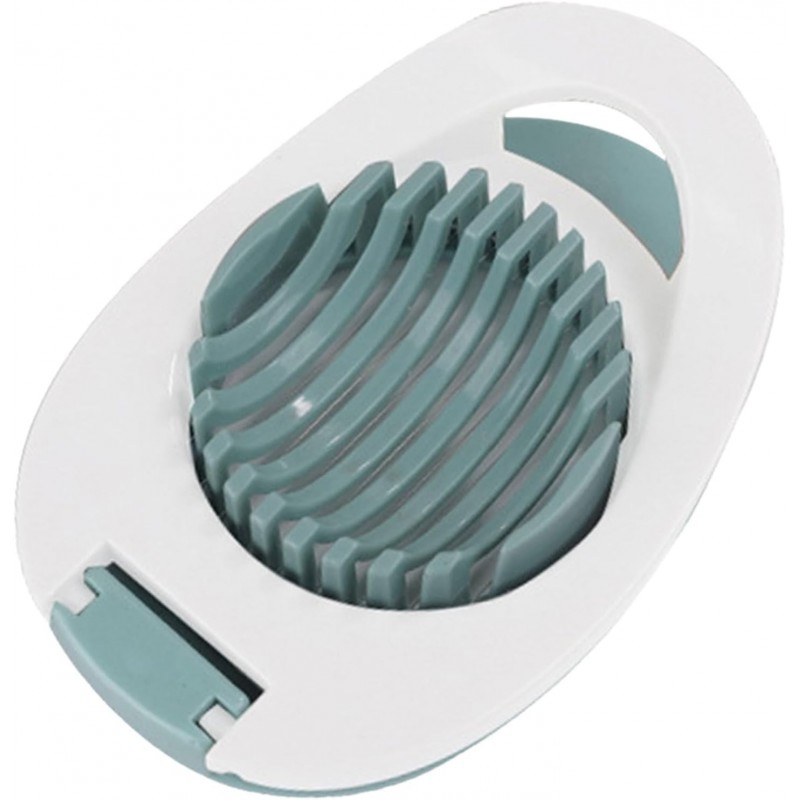 Stainless Steel Wire Egg Slicer, Hard Boiled Egg Cutter, Strawberry Dicer, Multi-Purpose Kitchen Tool (F, One Size)