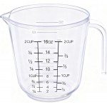 Measuring Cup, 2 Cup, Clear
