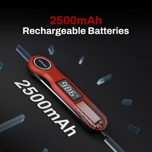 0.5 Seconds Fast Read Instant Meat Thermometer for Cooking, Digital Waterproof Food Thermometer for Kitchen Smoking and Other Daily Uses