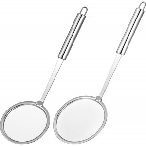 2 Pcs Fat Skimmer Spoon, Stainless Steel...