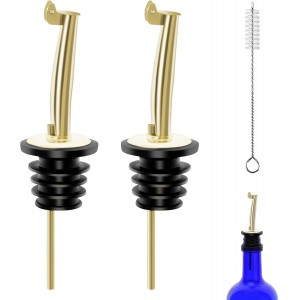 2Pcs Liquor Pour Spouts,Stainless Steel ...