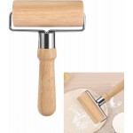 Top Rolling Pins for Pizza&Dough - Non-Stick, Wooden & Easy Clean, Baking, Pastry, Pie, Cookies - Kitchen Must Have,Beechwood Construction, Ergonomic Handles
