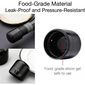 Wine Stopper for Wine Bottles 3Pcs - Leak Proof Wine Bottle Stoppers, Reusable Silicone Wine Saver to Keep Wine Fresh, Cute Wine Accessories Gift Set