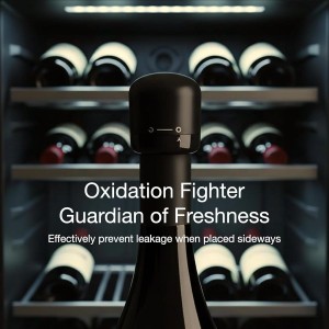 Wine Stopper for Wine Bottles 3Pcs - Leak Proof Wine Bottle Stoppers, Reusable Silicone Wine Saver to Keep Wine Fresh, Cute Wine Accessories Gift Set