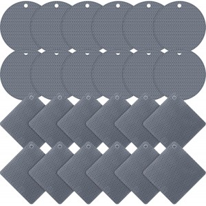 Dandat 24 Pack Silicone Trivets Bulk Non...