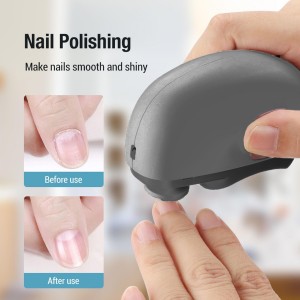 Easyclip Smart Nail Clipper, New 3 in 1 Easy Clip Electric Nail Clippers, Polishing Clipper with Light, Suitable for All Nails Trimming and Polishing