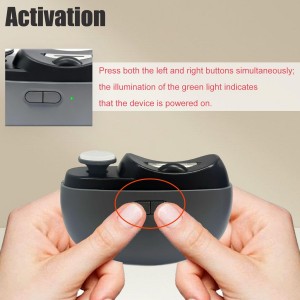 Easyclip Smart Nail Clipper, New 3 in 1 Easy Clip Electric Nail Clippers, Polishing Clipper with Light, Suitable for All Nails Trimming and Polishing