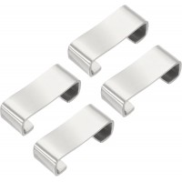 uxcell 4pcs Chopstick Rest, 304 Stainless Steel Chopsticks Holder 1.6