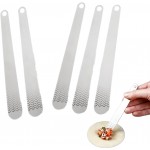 hhfvvda5 PCS Stainless Steel Wonton Maker – Dumpling/Empanada/Ravioli Press, Suitable for Home Cooking, Stuffing Dumplings, Gyoza, Steamed Buns​