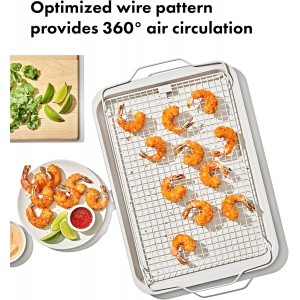 OXO Good Grips Non-Stick Pro Ceramic Coated Cooling & Baking Rack