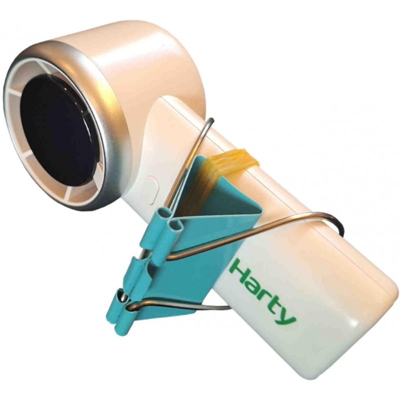 HARTY Clip-On Fan – Instant Fat Remover for Soup, Broth & Stew, Fat separator, Controlled Airstream Traps Floating Fat for Instant Fat-Free Serving or Easy Skim-Off (H-N603)