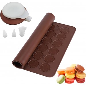Silicone Macaron Baking Kit, 48 Capacity...