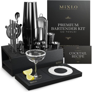 Mixology Bartender Kit - 22Pcs Bar Set C...