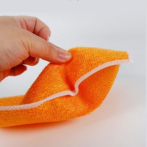 Natural Bamboo Fiber Small Dishcloths 6-Pack Reuseable Cleaning Cloths Quick Dry Easy to Clean Kitchen Dish Towel,Double-Layer Thickened Design, Absorbent, Washable, Long-Lasting，9 x 7 Inches