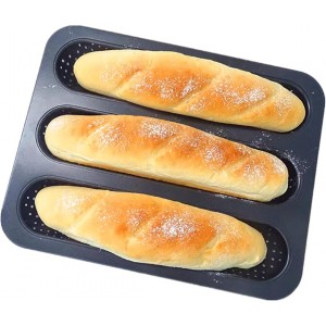 Perforated Baguette Pan 13-Inch 3 Wave L...