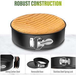 Vakoo Springform Pan - Nonstick, Leakproof Cheesecake Pan for Baking, Easy Release, No Parchment Paper Needed, 7 Inch