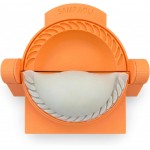 Irrompible Empanada Maker Press, Sampaoli Unbreakable Collection, 3D Printed PETG, Professional Dumpling, Calzone Maker Machine, Heavy-Duty Tortilla Crimper, Made in USA.