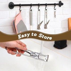 2 Pack Jar Opener, Jar Openers for Seniors with 2 Keychain Bottle Beer Opening, Adjustable Stainless Steel Can Open With Gripper Pad. Kitchen Gadgets for Party, Holiday, Easy for Kid, Seniors