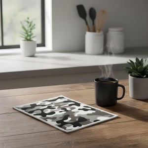 Swedish Dishcloths for Kitchen 6-Pack – Reusable Paper Towel Replacement Sponge Cloths – Bold Plaid, Camo & Argyle Patterns – Eco-Friendly Cellulose Dish Cloths for Washing Dishes