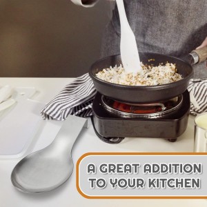 Nuanchu 20 Pcs Stainless Steel Spoon Rest Spatula Ladle Holder Spoon for Stove Top Heavy Duty Spatula Holder for Countertop Dishwasher Safe Utensil Rest for Kitchen, 3.8 x 9.6