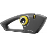 5 in 1 Knife Sharpener with 5 Stages including Tungsten, Diamond, Ceramic for Scissors and All Kinds of Kitchen Knives with Straight and Serrated Blades