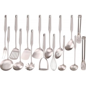 18/10 Stainless Steel Cooking Utensils S...