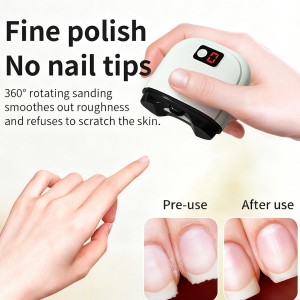 Electric Nail Clipper, 2026 Improved Nail Clippers Set, Includes an Automatic 2-in-1 Nail Clippers (with LED Light & Storage Box), an Oblique Nail Clippers, Ideal for All Your Nail Care Needs - White