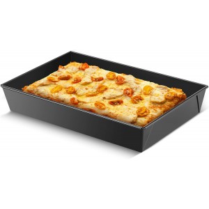 1 Pcs Detroit Style Pizza Pan 10 x 14 x 2.36 Inch ..