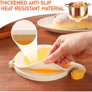 Silicone Trivets for Hot Dishes - 7.2x6.38 InchesCute Cat Coasters Set, Non-Slip Heat Resistant Mats for Kitchen Countertop & Dining Table Protection, Flexible Trivet Coaster, Gifts for Cat Lovers(2)