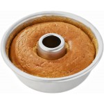 Angel Food Cake Pan: Chiffon Cake Mold, Round Nonstick Pound Cake Pans for Cheesecake,Flan,Creme Cake,Cookie,Donut, One-piece Design (9 Inch)