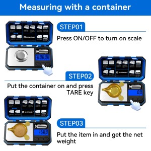 Digital Reloading Scale Precision 1500 Grains x 0.1gn,Powder Scale for Reloading, Grain Scales with LCD Display/Tare/Calibration Functions,Microgram Scale Pocket,Includes Batteries