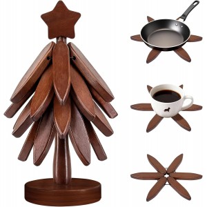 Wooden Trivets for Hot Dishes, Wooden Tr...