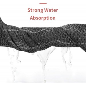 100% Cotton Waffle Weave Kitchen Dish Cloths, 6-Pack 12x12 Inch Dark Grey Ultra Soft Absorbent Quick Drying Dish Towels for Drying Dishes & Cleaning, 6 Colors