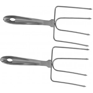 2pcs Stainless Steel Turkey Lifter Forks...