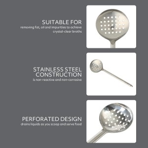 Sur La Table Kitchen Essential Steelhaus Stainless Steel Skimmer