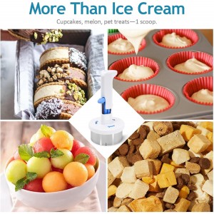 Stainless Steel Ice Cream Sandwich Maker,Ice Cream Sandwich Scoop,Ice Cream Scoop with Trigger,Easy Release Sandwich Cookie Scoops For Kitchen and Dessert Shop