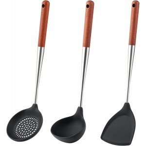 FJNATINH Silicone Spatula - Ladle - Skim...