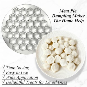Russian Ravioli Maker Dumplings Mold,37 Holes Pelmeni Mold,Metal Siberian Pelmeni Meat Dumpling Maker Machine,Silver Ravioli Cutter,Handmade Dumpling Cutter Tools for Dumplings,Ravioli,Empanadas