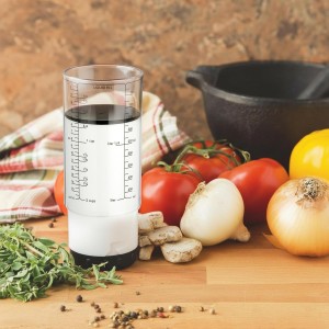 6 Pcs Adjustable Measuring Cup Set Include 2 Cup Measuring Cups 5 Pcs Measuring Spoons for Liquid Dry Semi-solid Ingredients, Metric Standard Units, Space-saving Kitchen Baking Tool