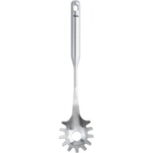 Fissler Essential Pasta Fork, 18/10 Stainless Steel Kitchen Utensil for Serving Pasta & Noodles, Ergonomic Handle, Dishwasher Safe