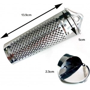 Nutmeg Grater Stainless Steel Upgraded Lemon Zester & Cheese Grater, Ginger Garlic Nut Walnut Lemon Hand Planer Tool Professional Kitchen Tool(COLOR:Silver)