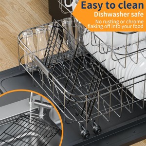 4PCS Cooling Racks for Cooking and Baking, Collapsible 4 Tiers 10