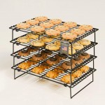 4PCS Cooling Racks for Cooking and Baking, Collapsible 4 Tiers 10