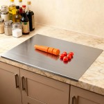 304 Stainless Steel Cutting Board for Kitchen- Large L-Shaped Bread Board,Double-Sided Chopping Board for Baking,Non Adhesive Bread Cutting Board