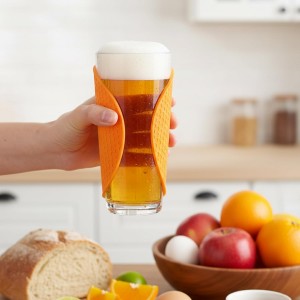 3pcs Rubber Grippers for Opening Jars - 7 Inch Rubber Jar Opener Grippers Non-Slip Round Bottle Lid Opener - Heat Resistant Coasters Mats for Weak Hands Seniors Children, Orange Blue Gray