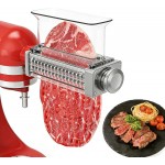 Adjustable Meat Tenderizer Attachment for KitchenAid Stand Mixers 3 Thickness Settings with Wide Metal Wheel & Tall Chute Meat Tenderizer Tool (meat tenderizer)