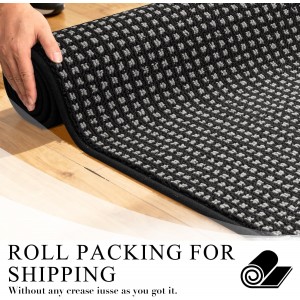 Kitchen Rugs,Non Slip Absorbent Kitchen Mats for Floor-Thick Stain Resistant Washable Kitchen Floor Mat Runner Carpet for Hallways,Entryway,Laundry Room,Sink(17