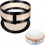 cobee 1 Set Silicone Baking Mat For Springform Pan, 9 Inch Nonstick Silicone Mats Pie Crust Protector, Prevent Cake From Sticking To Bottom And Side For Cheesecake Pan