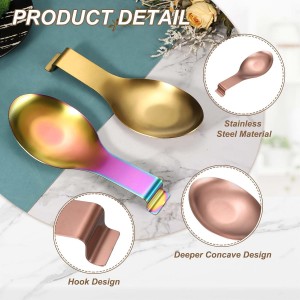 uxcell Spoon Rest, 10.6 x 3.7