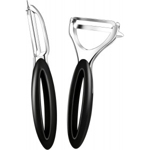 Potato Peeler Set, 2 Pack Y Peeler & Str...
